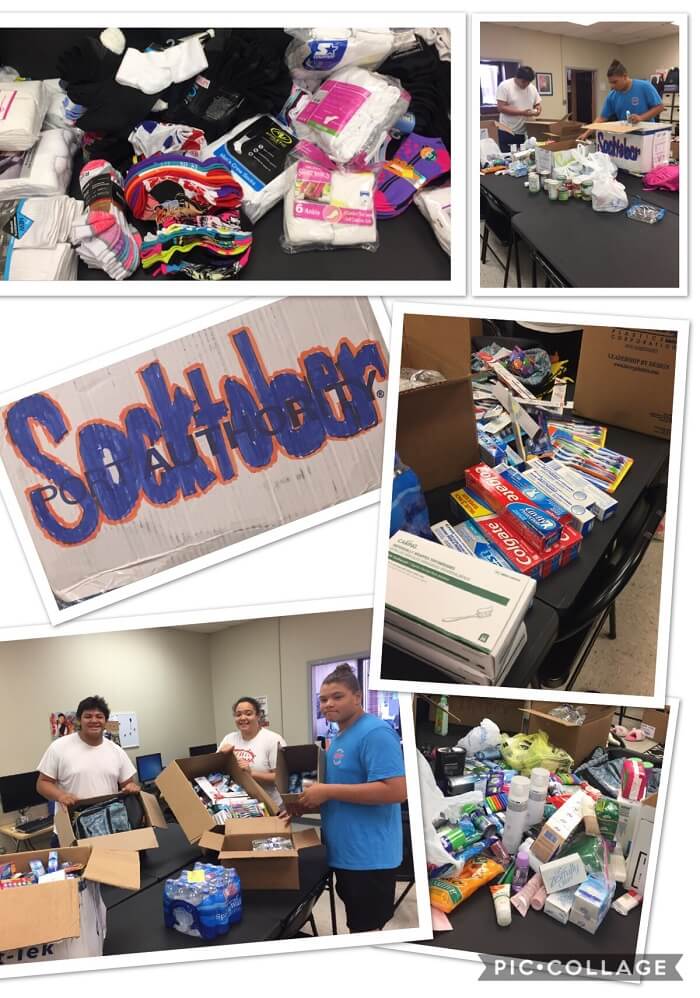 Charles Mason Continues Socktober Initiative in Oklahoma