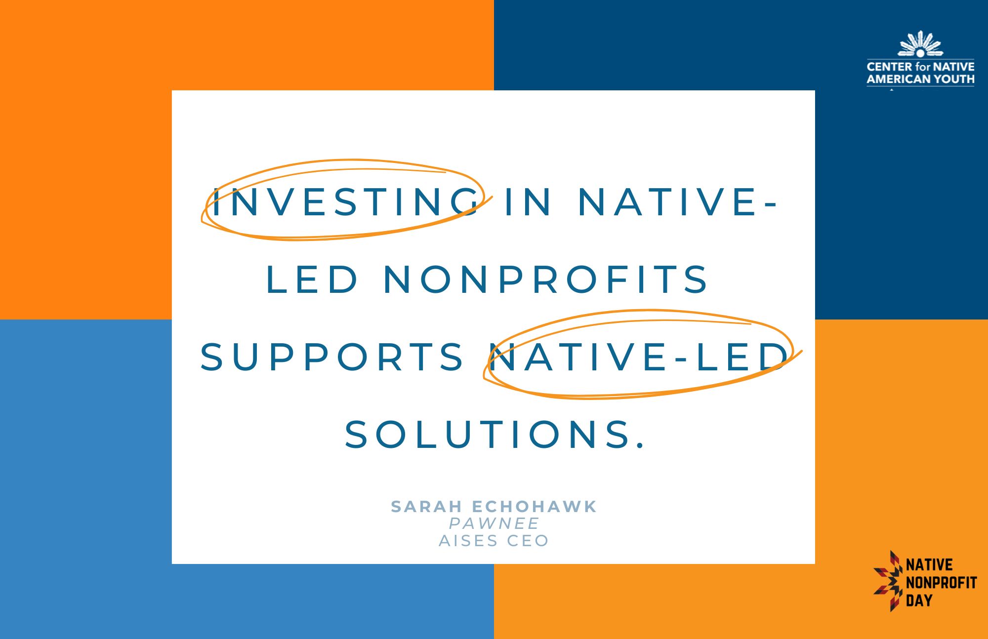 #GiveNative for Native Nonprofit Day