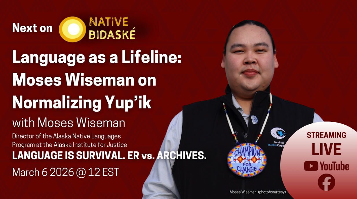 Language as a Lifeline: Moses Wiseman on Normalizing Yup’ik