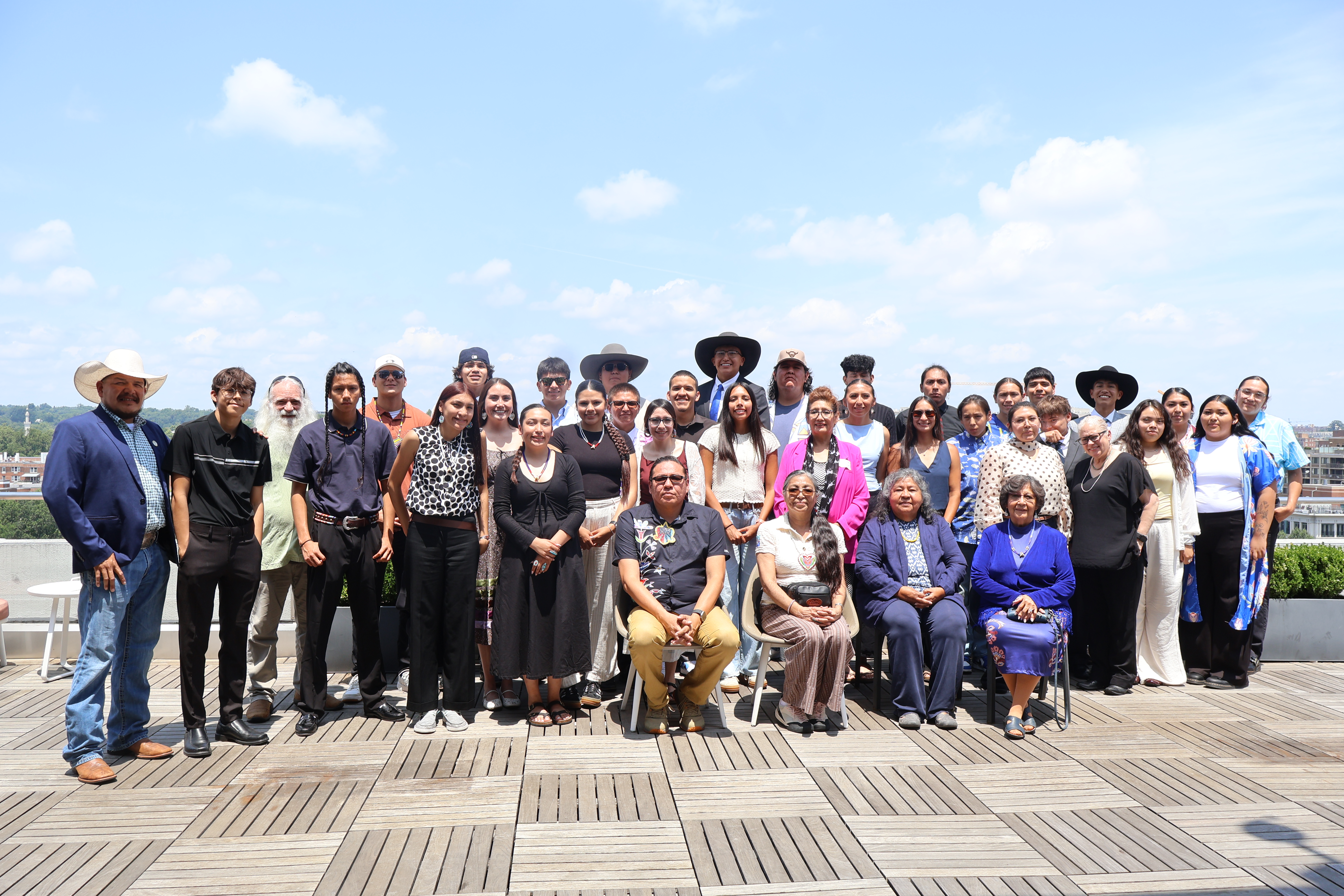 CNAY Hosts Students from Little Big Horn College