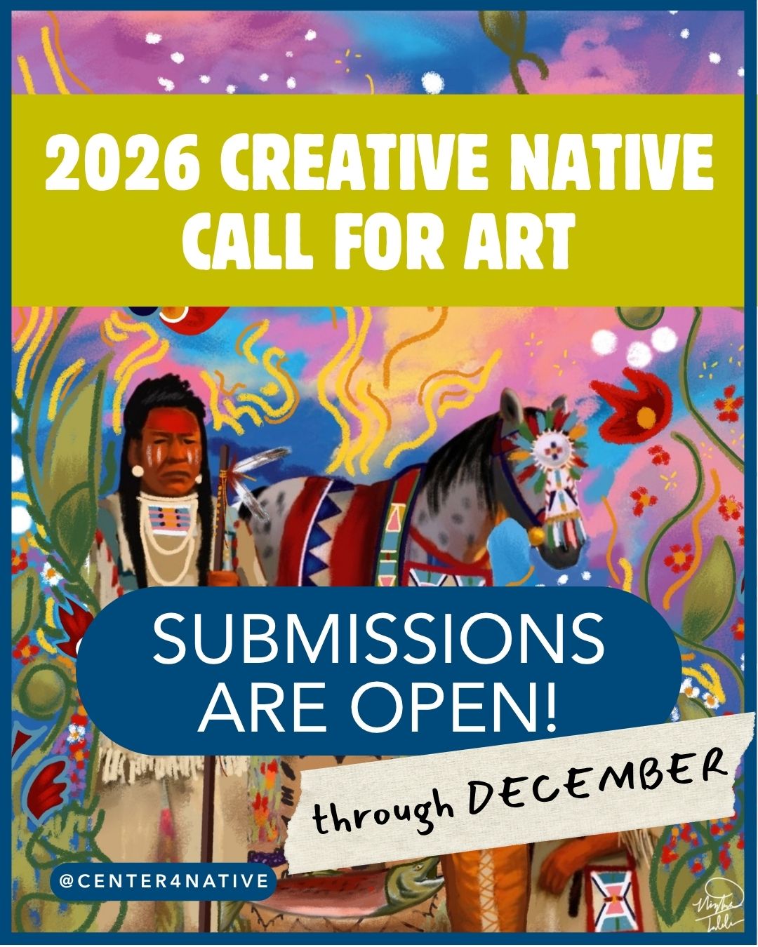 Submissions are OPEN: 2026 Creative Native Call for Art