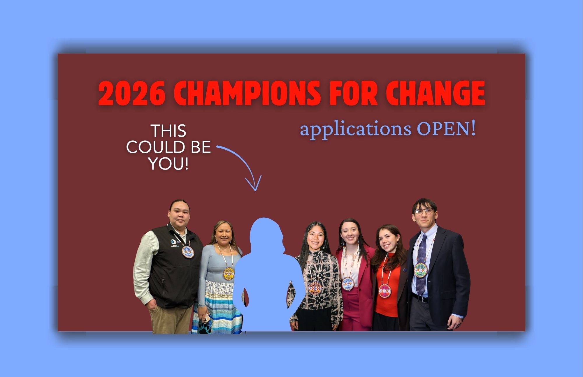 Call for Applications: 2027 Champions for Change